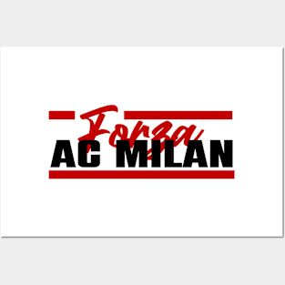 FORZA AC MILAN - GO AC MILAN Posters and Art